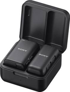 SONY ECM-W3S Wireless Single Ch. Noise Cancellation Mic,Vlog,Youtubers,Content Create Camera Microphone