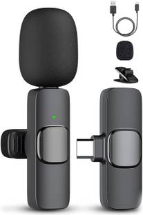 MGEdge Wireless K8 Mic, Mike for YouTube, Vlogging, Recording for Mobile #JustHere A13 Camera Microphone