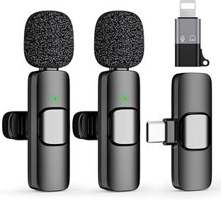 ELDORICH k9 Wirelees mic with type c and ios pin Camera Microphone