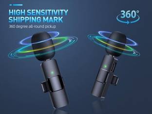 MGEdge Wireless Lapel for YouTube, Vlogging, Recording for Android/iPhone #JustHere A0 Camera Microphone