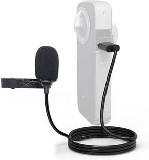 ELFOG Lavalier Clip-On Type-C Microphone for Insta360 ONE X2 & X3 Camera Camera Microphone