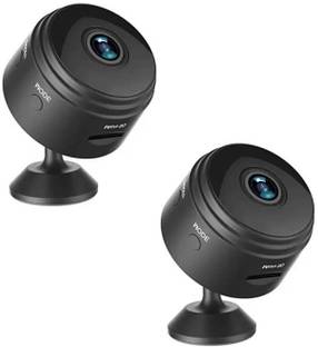 Roboflash combo of 2 Mini WiFi Security Camera with Audio and Video Camera Mobile Mod