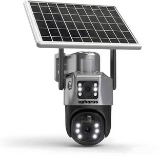 ephorus Dual lens 4G solar Live view 2 way audio full HD 1080p SD card support camera 1 IP Camera Came...