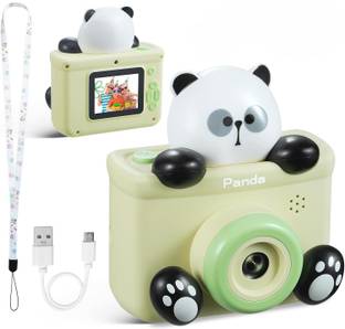 arthasya Panda Kids Camera with Tripod, Selfie Digital Camera for Kids Kids camera Instant Camera