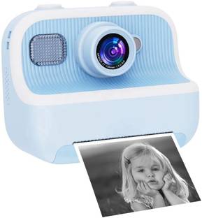 SAAVIQ Children Instant Print for Kids HD Mini Camera | Digital Instant Print Camera Thermal Photo Pap...