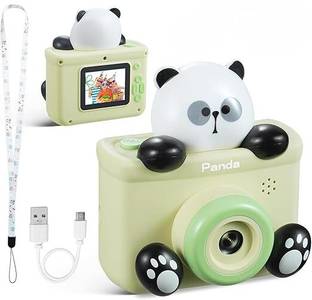Myrra Panda Kids Camera with Tripod, Selfie Digital Camera for Kids 0 Instant Camera