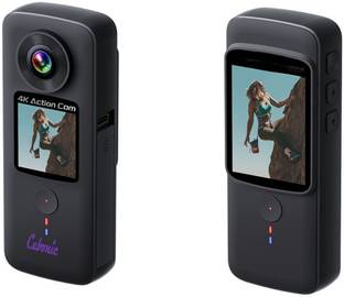 Cubonic 4K HD Dual Handheld Waterproof Action Camera Touch Screen - Perfect for Sports 4k Sports & Act...