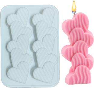 BAKEMO Regular Silicone Candle Moulds