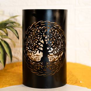 Ekhasa Metal Tealight Candle Holders for Home Décor | Perfect for Diwali & Table Décor Iron 1 - Cup Tealight Holder