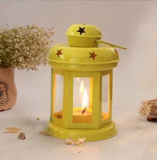 Flipkart SmartBuy Lantern Decoration with Tealight Candle  Iron 1 - Cup Tealight Holder