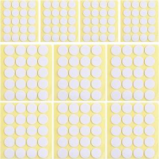 IKALAA Candle Making Stickers Adhesive Dots for Candle Making 15mm (240 Pieces) Paper Tealight Holder