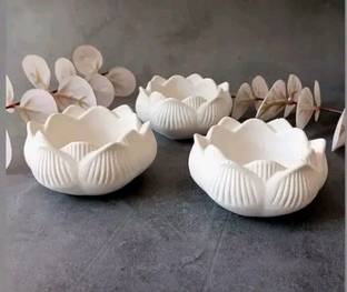 Deja Marble Candle Holder Set