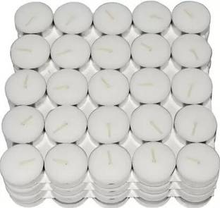 eCraftIndia Pack of 100 tealights Aluminium Tealight Holder