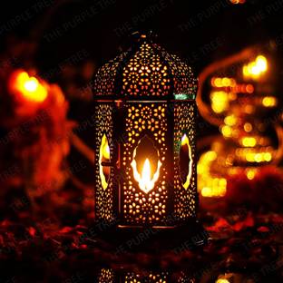 The Purple Tree Brass 1 - Cup Tealight Holder