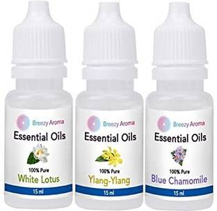 Flipkart SmartBuy 3 Diffuser Oil Set- Essential Oil for Diffuser (15 ML, Set Of 3) Plastic Tealight Holder Set