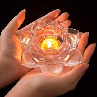 GOOD TO GREAT CREATION Glass Candle Holder