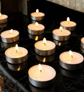 PRIDE STORE candletealight_Holder_PC-50_HD008 Aluminium 50 - Cup Tealight Holder Set