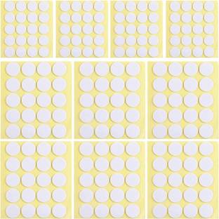 IKALAA Candle Making Wick Stickers Adhesive Dots for Candle Making 20mm (240 Pieces) Paper Tealight Holder