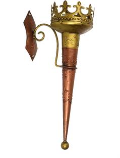 Antiques Nirmala mashal light holder Iron 1 - Cup Tealight Holder