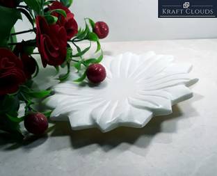 KRAFT CLOUDS Marble Tealight Holder