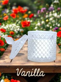 Ancient Artisan Crystal Jar Candle