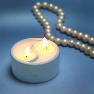 Parkash Candles Yin Yang Scented Candle || Home Decoration Candle
