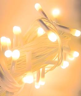 Vespa 20 Meter 54 LED Decorative Still LED String Light , Diwali & Festive Decoration Candle