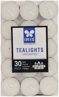 IRIS Unscented Tealight Candle