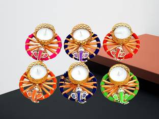 THE INDIA STYLE Shubh Labh tealight (6) Candle