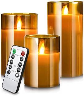 BAREPEPE Flameless Led Candles with Remote Realistic Effect and Safe Home Decor Candle