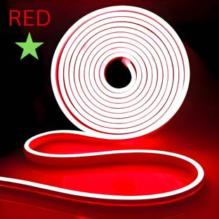 shinepark 600 LEDs 5 m Red Steady Strip Rice Lights