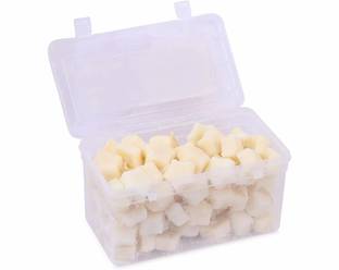 पर्पलब्लिस Pure Vanaspathi Ghee Diya with Lemongrass Essential Oil मोमबत्ती