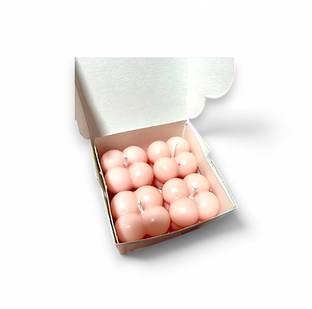 NIRVANA AROMAS Soy Wax Bubble Candle with Rose Scent for Gifting Candle