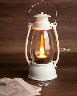 Kingdom Led Mini Lanterns Indoor & Outdoor Hanging Lantern for Diwali & Home Decoration. Candle