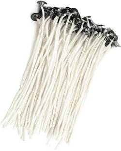 JAINIK 5 INCHES WAX COATED LONG LASTING HOMEMADE CANDLE MAKING WICK BATTI THREAD Candle