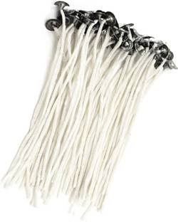 JAINIK 5 INCHES WAX COATED LONG LASTING CANDLE MAKING WICK THREAD Candle