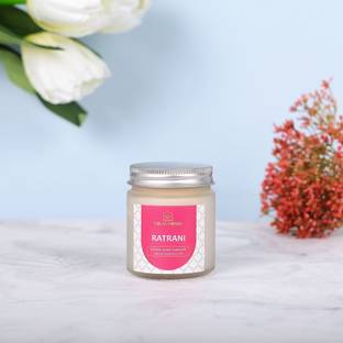 निक्सा होम्स Rat Rani, Scented Candle, Sweet Fragrance of Ratrani Flowers, Home Decor, Gift मोमबत्ती