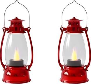 Kingdom Led Mini Lanterns Indoor & Outdoor Hanging Lantern for Diwali & Home Decoration. Candle