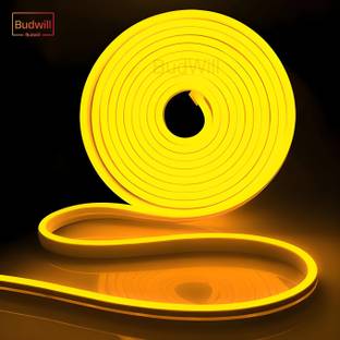 Budwill ® 600 LED 5 M Neon Strip Lights, Waterproof Silicone Light for Home Decoration Candle