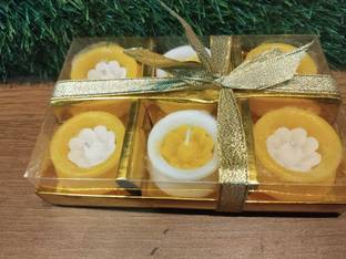 matka shape floating candle PSKT matka shape diwali candle (6 pc) Candle
