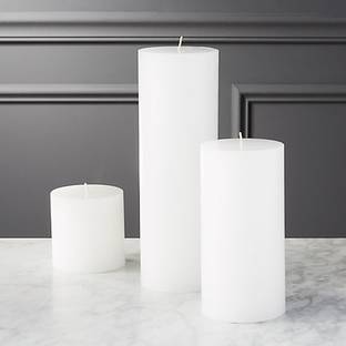 SAPI'S Smooth Scented Pillar Candle Pack of 3 with 75 Hours Burn Time Candle