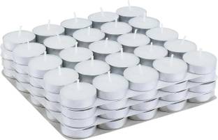 CHIKLIT ENTERPRISE Ayari Creations 4-5 Hour Long Burning Unscented Tea Light Candle