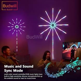 Budwill ® Firework LED Strip Light Diwali Decoration and Home Decoration Candle