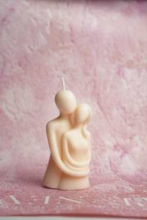 Narah Ventures Hugging couple candle Candle