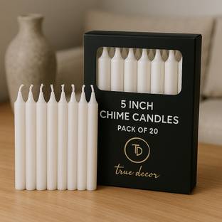 True Décor 5 Inch Chime/Mombati for Home Decoration Candle