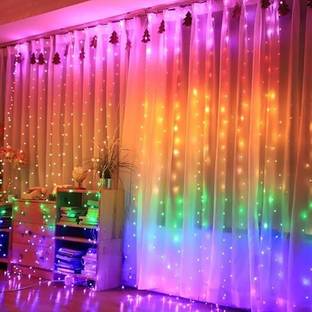 TECHGEAR 300 LEDs 3 m Multicolor Flickering Bulb Rice Lights