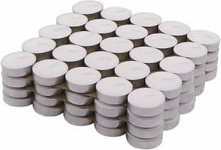Blent Life Style Wax Tea Light, Pack of 100, Unscented Candle
