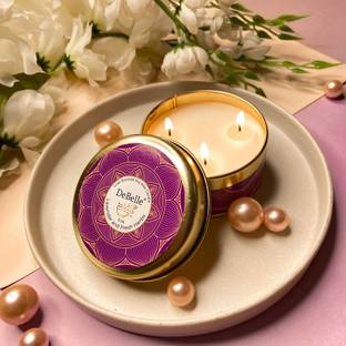 DeBelle Luxe Scented Soy Wax Candle - Lavender & Fresh Herbs Candle