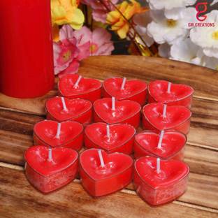 GW Creations Special moment Heart Shaped Romantic Scented Candle Candle