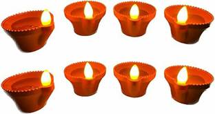 Home Tree Water Sensor Eco-Friendly Led Diyas Candle